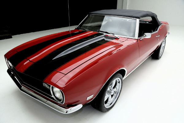For Sale Used 1968 Chevrolet Camaro Convertible Torch Red | American Dream Machines Des Moines IA 50309