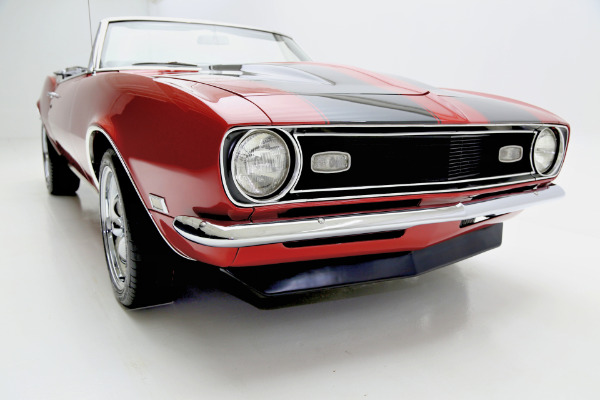 For Sale Used 1968 Chevrolet Camaro Convertible Torch Red | American Dream Machines Des Moines IA 50309