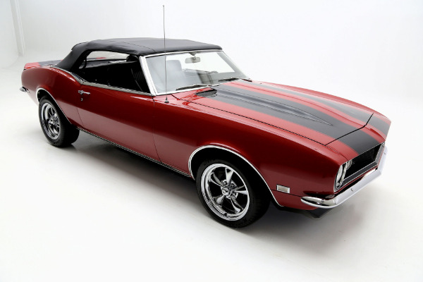 For Sale Used 1968 Chevrolet Camaro Convertible Torch Red | American Dream Machines Des Moines IA 50309