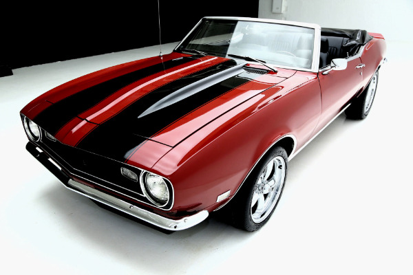 For Sale Used 1968 Chevrolet Camaro Convertible Torch Red | American Dream Machines Des Moines IA 50309