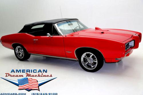 For Sale Used 1968 Pontiac GTO 400 cid V8 Convertible Convertible | American Dream Machines Des Moines IA 50309