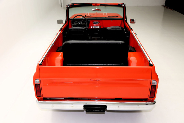 For Sale Used 1972 Chevrolet Blazer K5, Orange, houndstooth int | American Dream Machines Des Moines IA 50309