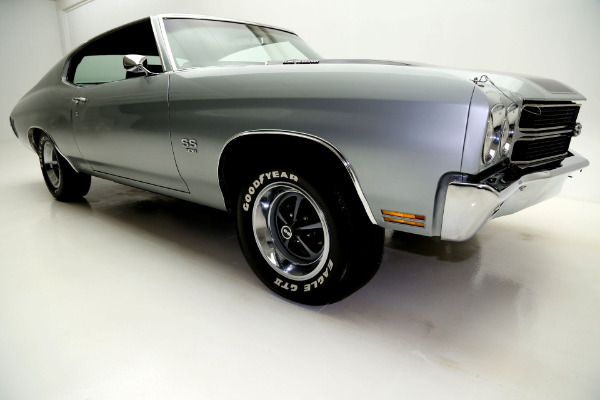 For Sale Used 1970 Chevrolet Chevelle Super Sport Silver, True SS,4 Speed | American Dream Machines Des Moines IA 50309