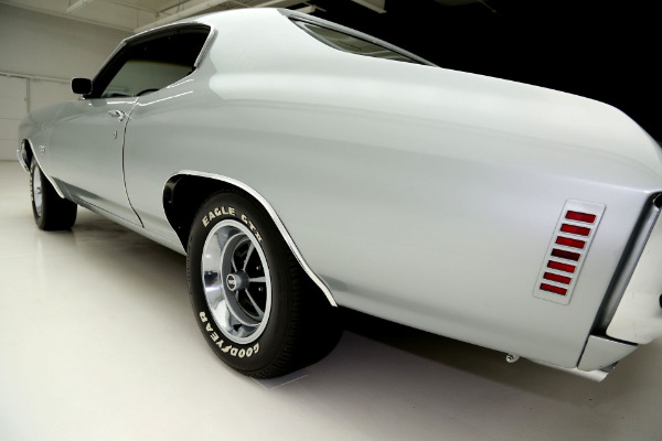 For Sale Used 1970 Chevrolet Chevelle Super Sport Silver, True SS,4 Speed | American Dream Machines Des Moines IA 50309