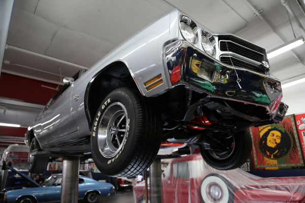 For Sale Used 1970 Chevrolet Chevelle Super Sport Silver, True SS,4 Speed | American Dream Machines Des Moines IA 50309