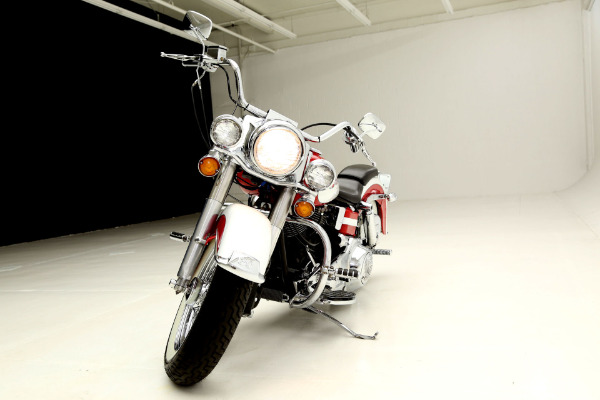 For Sale Used 1979 Harley Davidson Shovelhead Red & White | American Dream Machines Des Moines IA 50309