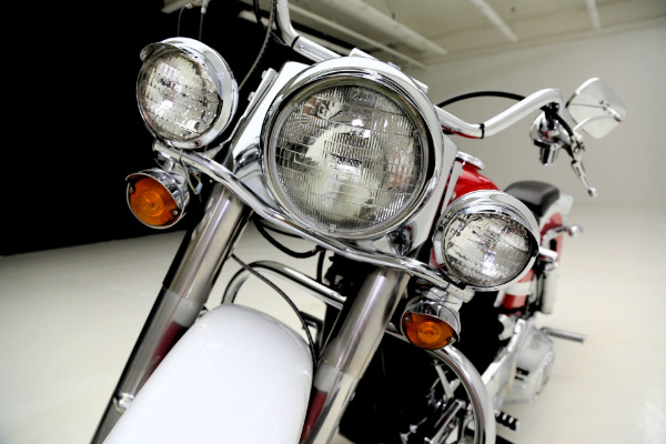 For Sale Used 1979 Harley Davidson Shovelhead Red & White | American Dream Machines Des Moines IA 50309