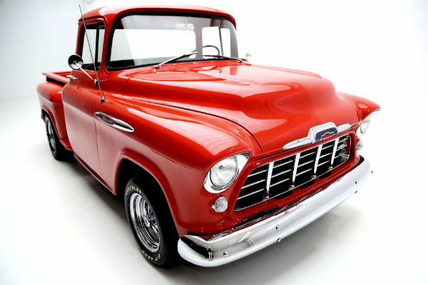 For Sale Used 1955 Chevrolet Pickup 3100, big back window, V8, 4 speed | American Dream Machines Des Moines IA 50309