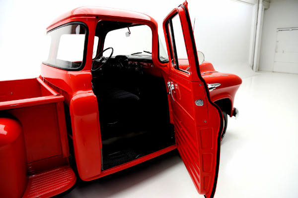 For Sale Used 1955 Chevrolet Pickup 3100, big back window, V8, 4 speed | American Dream Machines Des Moines IA 50309