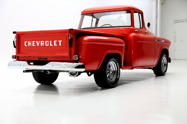 For Sale Used 1955 Chevrolet Pickup 3100, big back window, V8, 4 speed | American Dream Machines Des Moines IA 50309