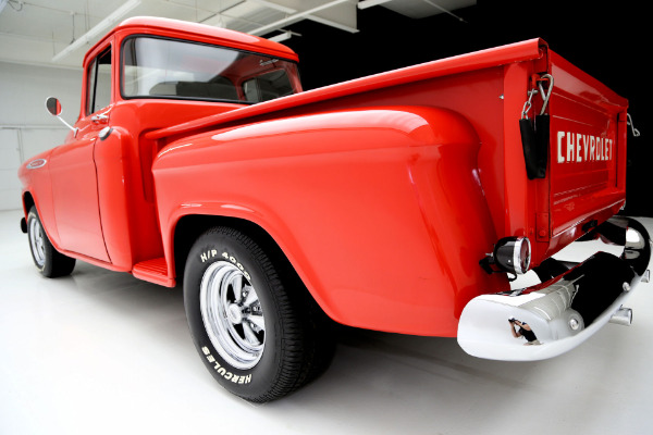 For Sale Used 1955 Chevrolet Pickup 3100, big back window, V8, 4 speed | American Dream Machines Des Moines IA 50309