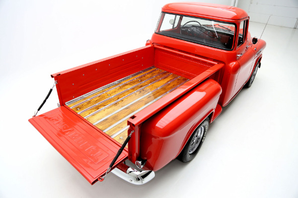 For Sale Used 1955 Chevrolet Pickup 3100, big back window, V8, 4 speed | American Dream Machines Des Moines IA 50309