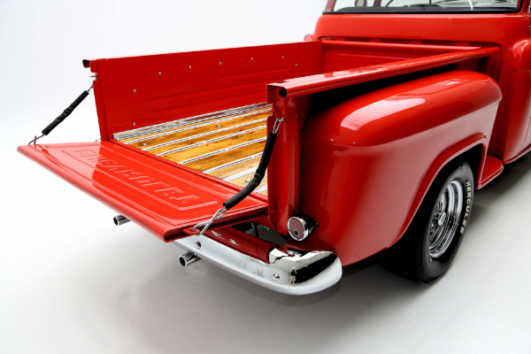 For Sale Used 1955 Chevrolet Pickup 3100, big back window, V8, 4 speed | American Dream Machines Des Moines IA 50309