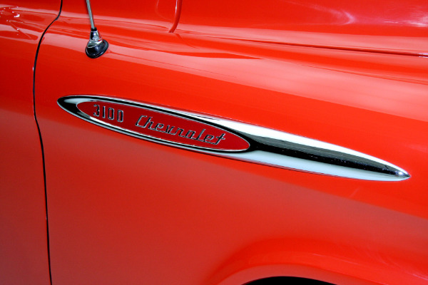 For Sale Used 1955 Chevrolet Pickup 3100, big back window, V8, 4 speed | American Dream Machines Des Moines IA 50309