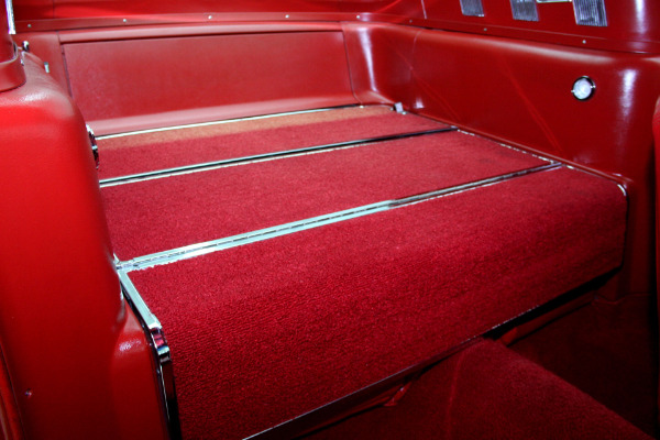 For Sale Used 1965 Ford Mustang Fastback Red/red w/white shelby stripes, | American Dream Machines Des Moines IA 50309