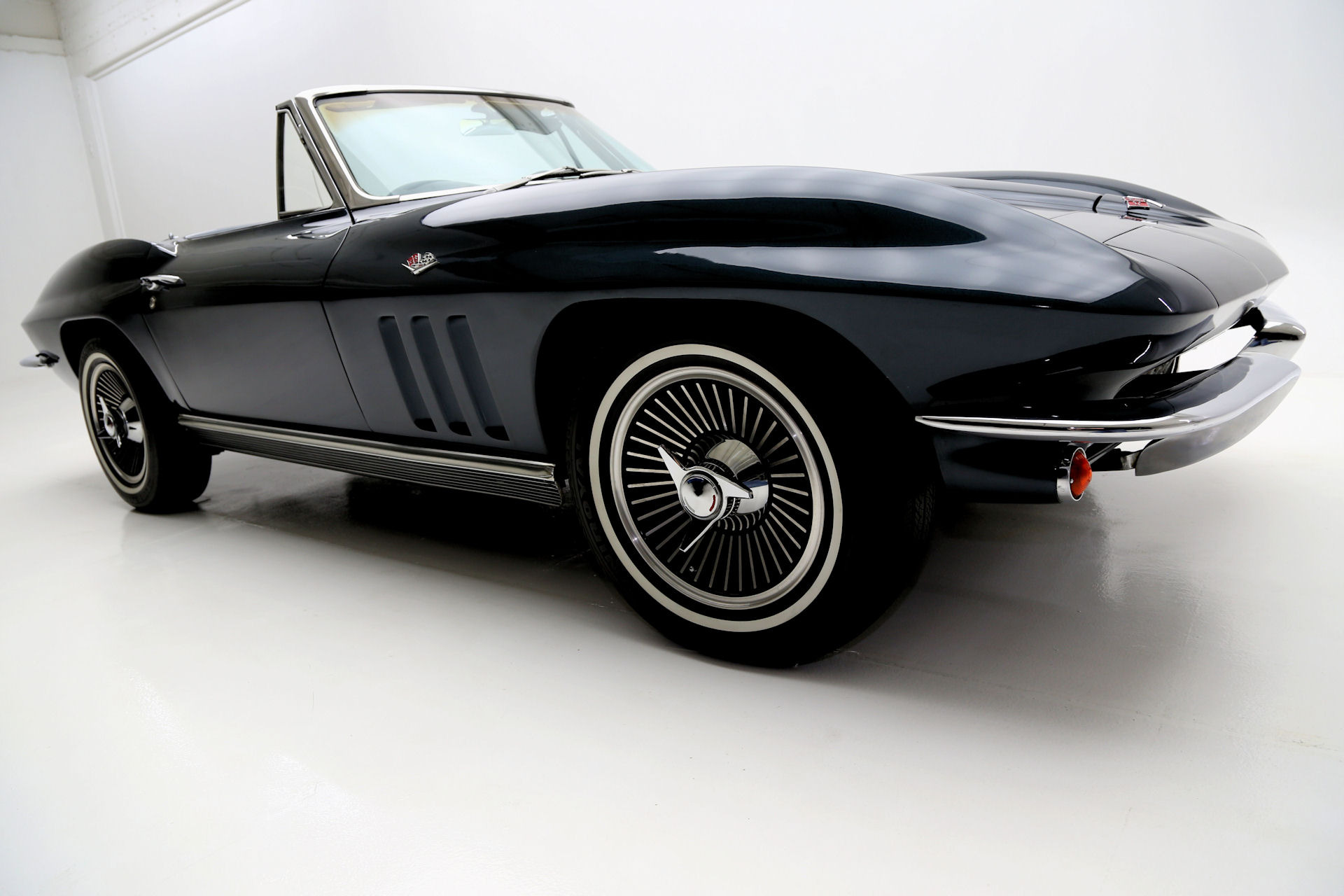 For Sale Used 1966 Chevrolet Corvette Laguna Blue, 327/350 Roadster | American Dream Machines Des Moines IA 50309