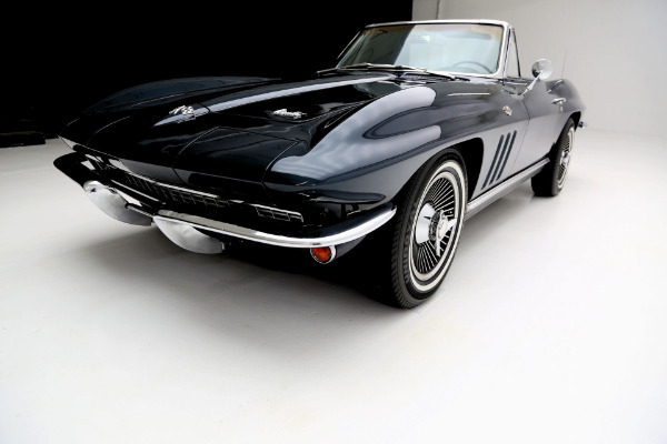 For Sale Used 1966 Chevrolet Corvette Laguna Blue, 327/350 Roadster | American Dream Machines Des Moines IA 50309