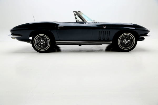 For Sale Used 1966 Chevrolet Corvette Laguna Blue, 327/350 Roadster | American Dream Machines Des Moines IA 50309