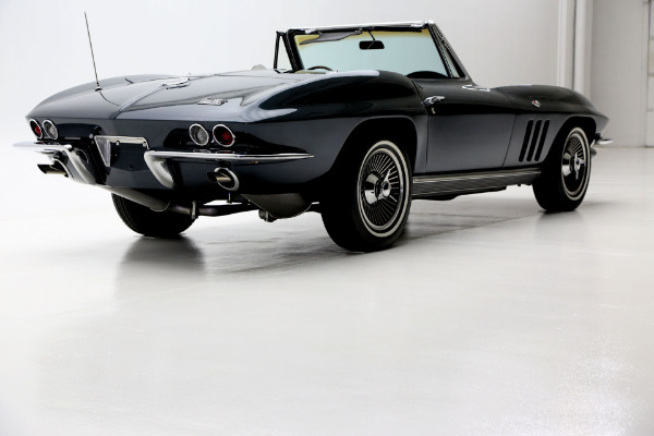 For Sale Used 1966 Chevrolet Corvette Laguna Blue, 327/350 Roadster | American Dream Machines Des Moines IA 50309