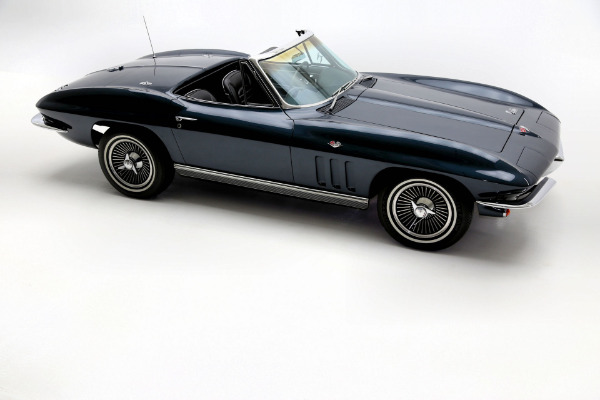 For Sale Used 1966 Chevrolet Corvette Laguna Blue, 327/350 Roadster | American Dream Machines Des Moines IA 50309