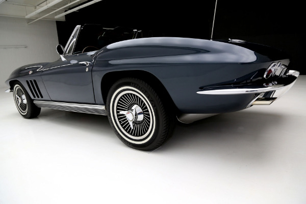 For Sale Used 1966 Chevrolet Corvette Laguna Blue, 327/350 Roadster | American Dream Machines Des Moines IA 50309