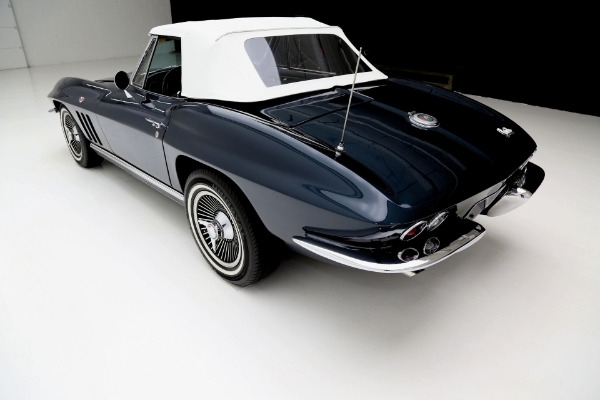 For Sale Used 1966 Chevrolet Corvette Laguna Blue, 327/350 Roadster | American Dream Machines Des Moines IA 50309