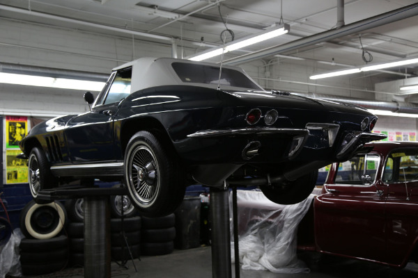 For Sale Used 1966 Chevrolet Corvette Laguna Blue, 327/350 Roadster | American Dream Machines Des Moines IA 50309