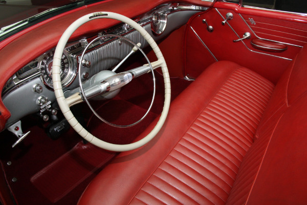 For Sale Used 1954 Oldsmobile 88 Black, Red interior, Continental kit | American Dream Machines Des Moines IA 50309