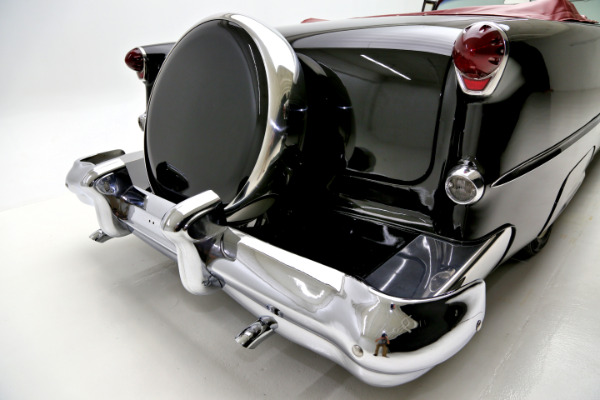 For Sale Used 1954 Oldsmobile 88 Black, Red interior, Continental kit | American Dream Machines Des Moines IA 50309