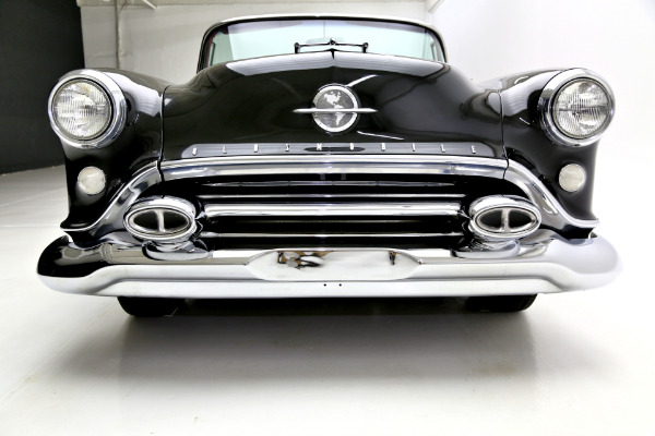 For Sale Used 1954 Oldsmobile 88 Black, Red interior, Continental kit | American Dream Machines Des Moines IA 50309