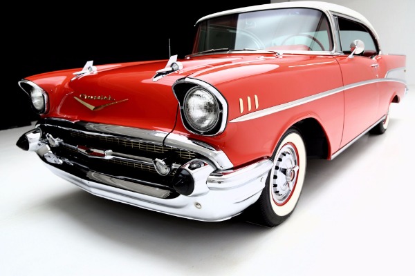 For Sale Used 1957 Chevrolet Belair Red, Frame off resto V8 | American Dream Machines Des Moines IA 50309