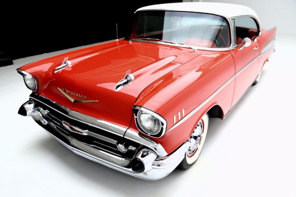 For Sale Used 1957 Chevrolet Belair Red, Frame off resto V8 | American Dream Machines Des Moines IA 50309