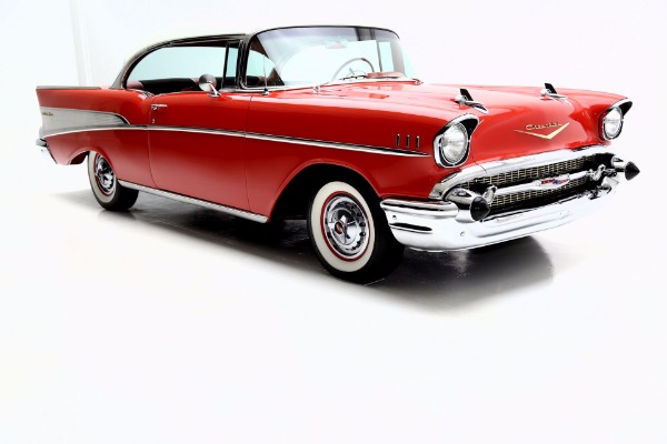 For Sale Used 1957 Chevrolet Belair Red, Frame off resto V8 | American Dream Machines Des Moines IA 50309