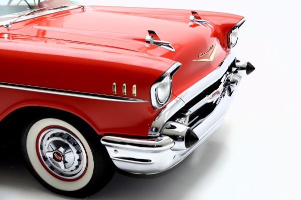 For Sale Used 1957 Chevrolet Belair Red, Frame off resto V8 | American Dream Machines Des Moines IA 50309