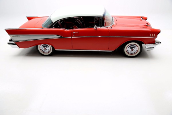 For Sale Used 1957 Chevrolet Belair Red, Frame off resto V8 | American Dream Machines Des Moines IA 50309