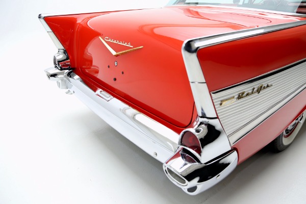 For Sale Used 1957 Chevrolet Belair Red, Frame off resto V8 | American Dream Machines Des Moines IA 50309