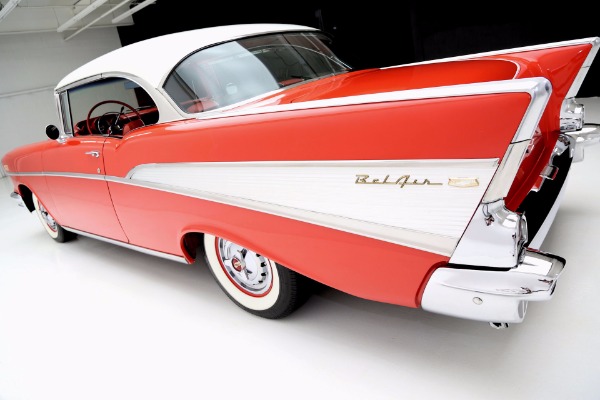 For Sale Used 1957 Chevrolet Belair Red, Frame off resto V8 | American Dream Machines Des Moines IA 50309