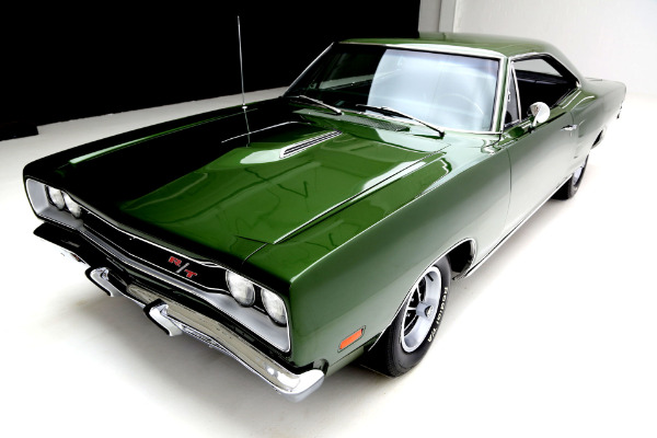 For Sale Used 1969 Dodge Coronet R/T Green 440/375 Fender Tag Build Sheet | American Dream Machines Des Moines IA 50309