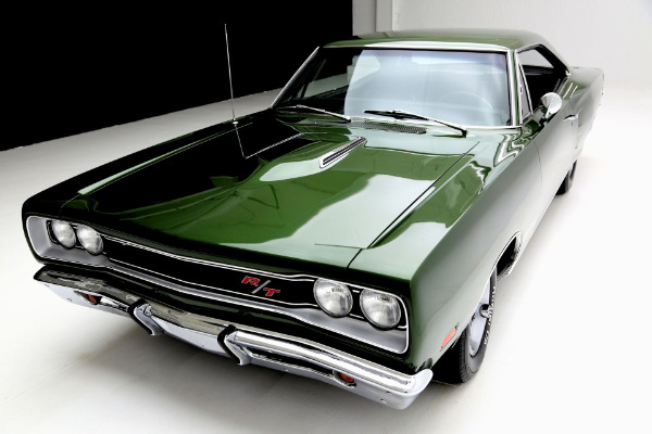 For Sale Used 1969 Dodge Coronet R/T Green 440/375 Fender Tag Build Sheet | American Dream Machines Des Moines IA 50309