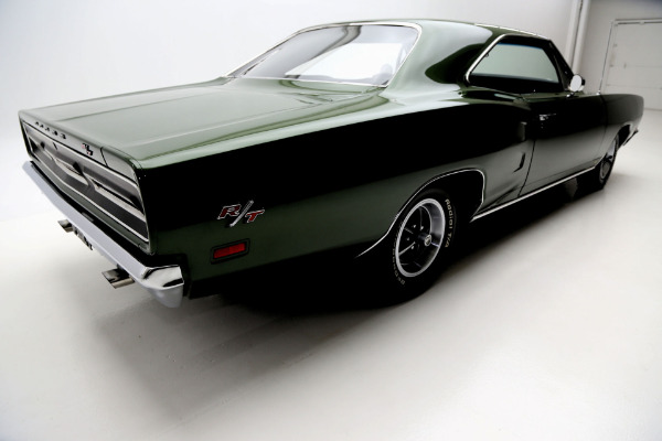 For Sale Used 1969 Dodge Coronet R/T Green 440/375 Fender Tag Build Sheet | American Dream Machines Des Moines IA 50309