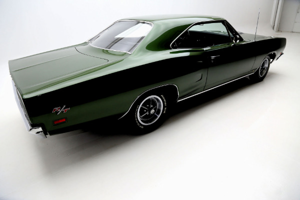 For Sale Used 1969 Dodge Coronet R/T Green 440/375 Fender Tag Build Sheet | American Dream Machines Des Moines IA 50309