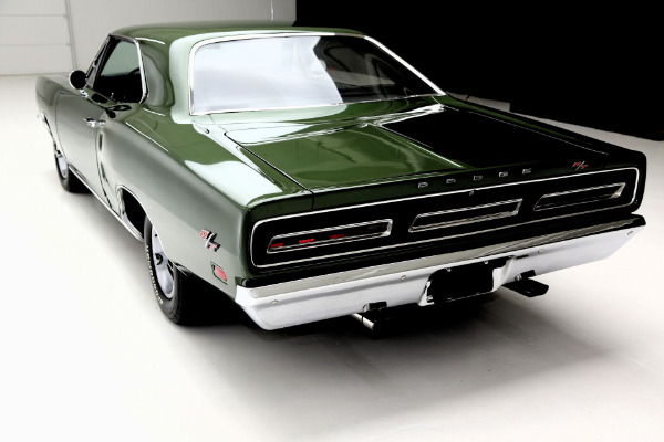 For Sale Used 1969 Dodge Coronet R/T Green 440/375 Fender Tag Build Sheet | American Dream Machines Des Moines IA 50309