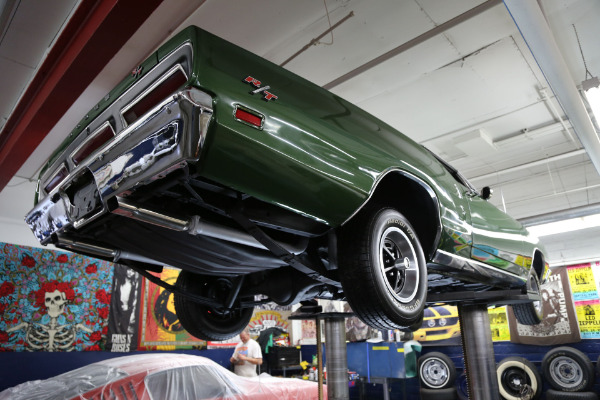 For Sale Used 1969 Dodge Coronet R/T Green 440/375 Fender Tag Build Sheet | American Dream Machines Des Moines IA 50309