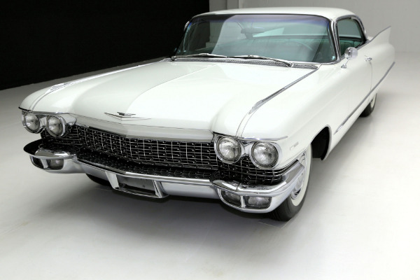 For Sale Used 1960 Cadillac Coupe White, 1 owner for 53 years! | American Dream Machines Des Moines IA 50309