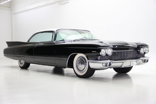 For Sale Used 1960 Cadillac Series 62 Bubble Top, Black Sport Coupe | American Dream Machines Des Moines IA 50309