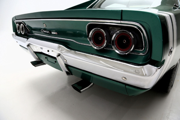 For Sale Used 1968 Dodge Charger 440 Automatic Dark Metallic Green | American Dream Machines Des Moines IA 50309