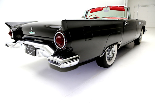 For Sale Used 1957 Ford Thunderbird New paint, 2 Tops, red int | American Dream Machines Des Moines IA 50309