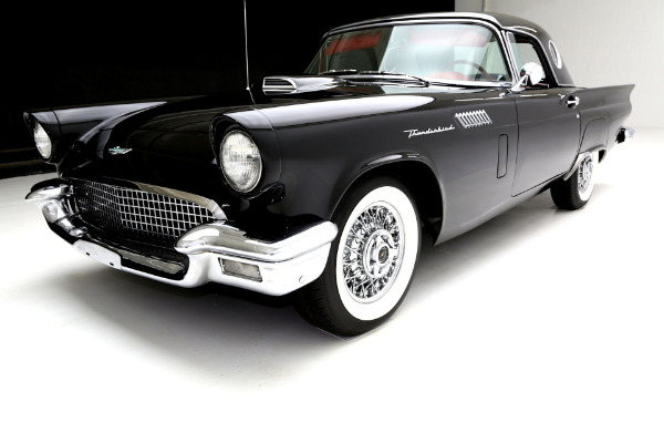 For Sale Used 1957 Ford Thunderbird New paint, 2 Tops, red int | American Dream Machines Des Moines IA 50309