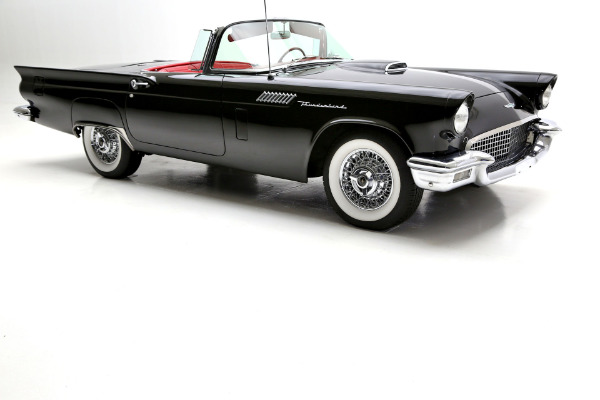 For Sale Used 1957 Ford Thunderbird New paint, 2 Tops, red int | American Dream Machines Des Moines IA 50309