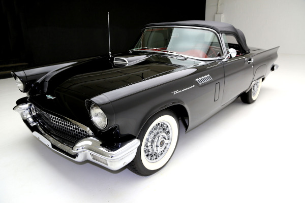 For Sale Used 1957 Ford Thunderbird New paint, 2 Tops, red int | American Dream Machines Des Moines IA 50309